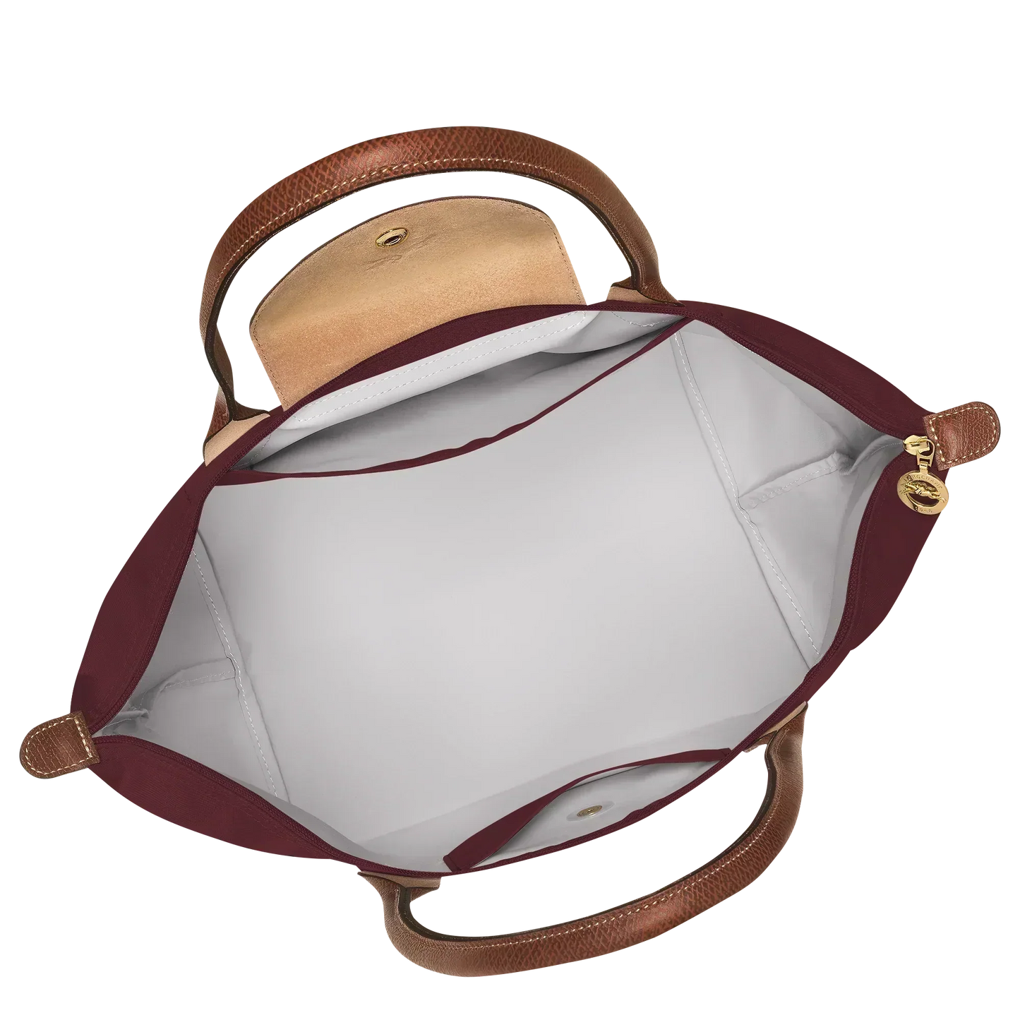 Bolso grande Le Pliage, burdeos