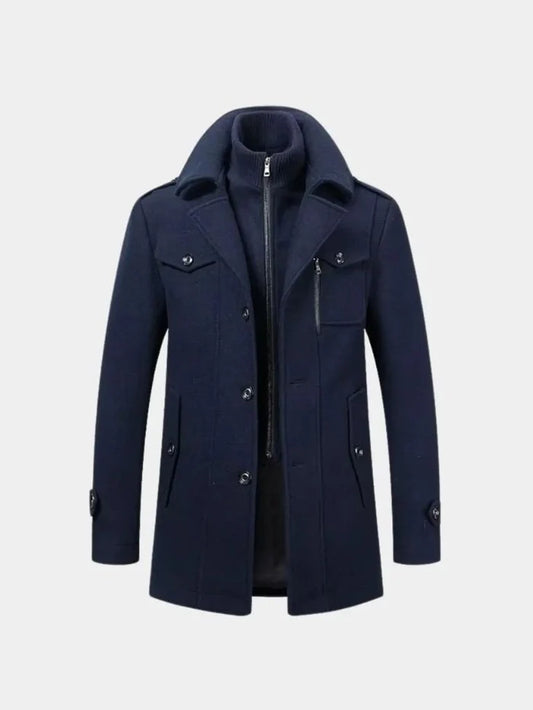 Abrigo de lana aristocrático - Viretti